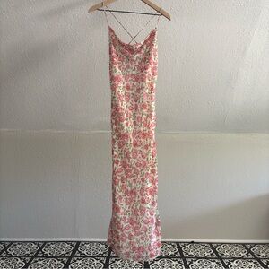 🌸Floral Cowl Neck Maxi Dress🌸